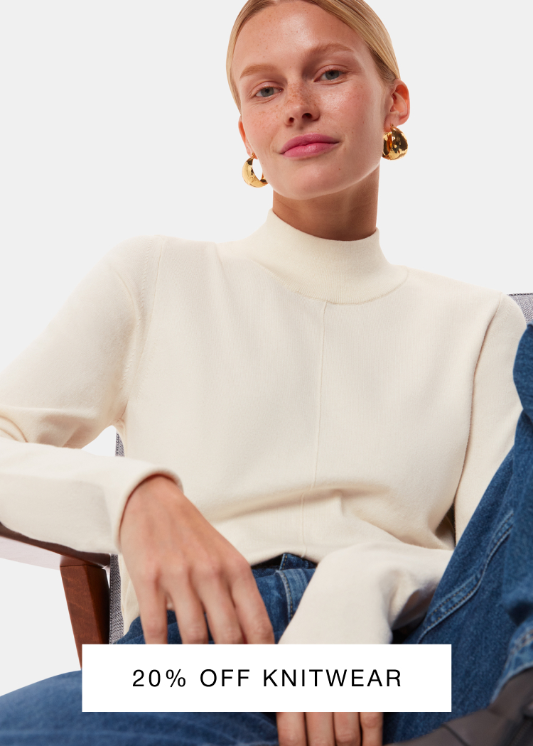 20% off knitwear