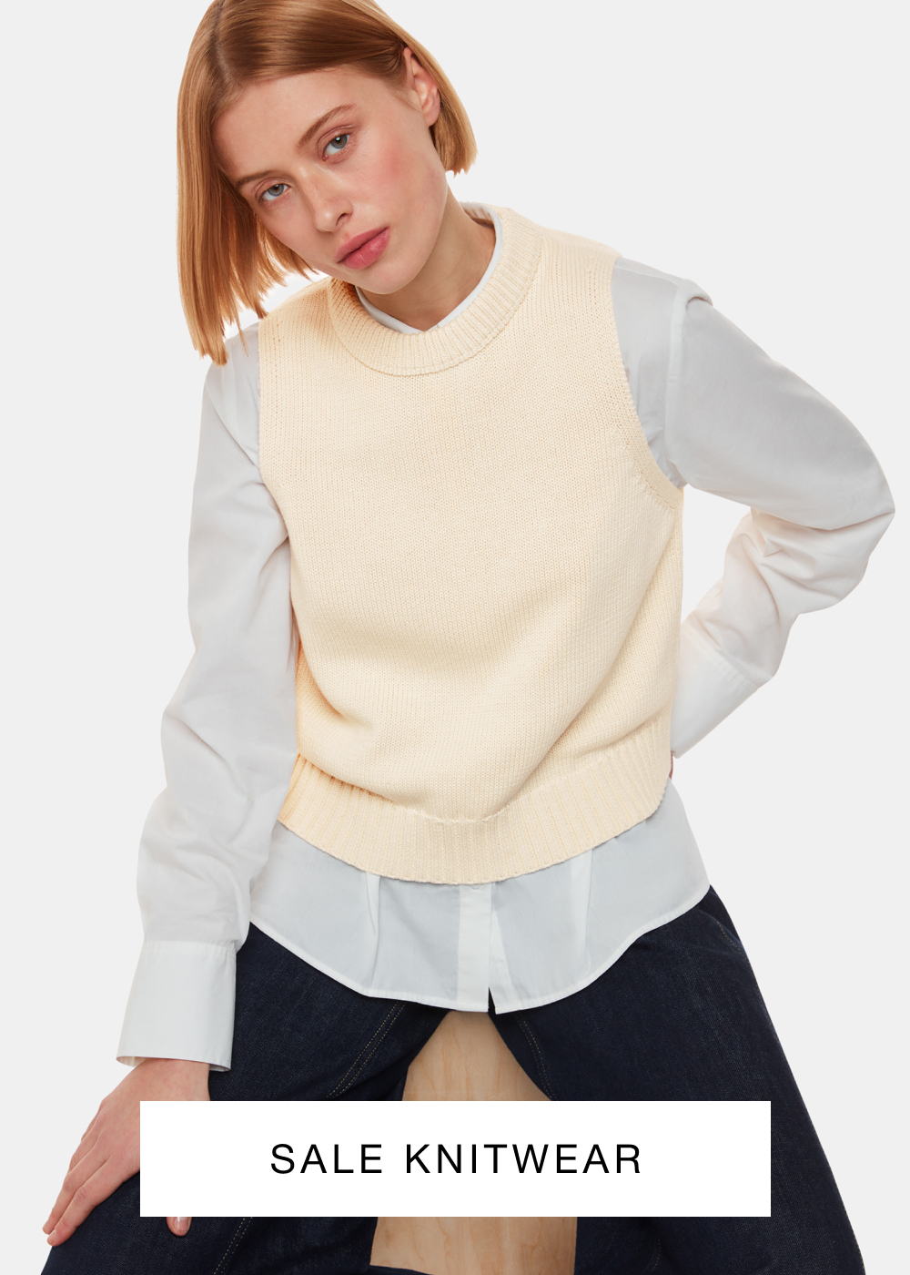 Shop sale knitwear