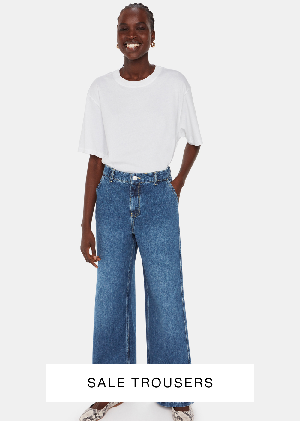 Shop sale trousers