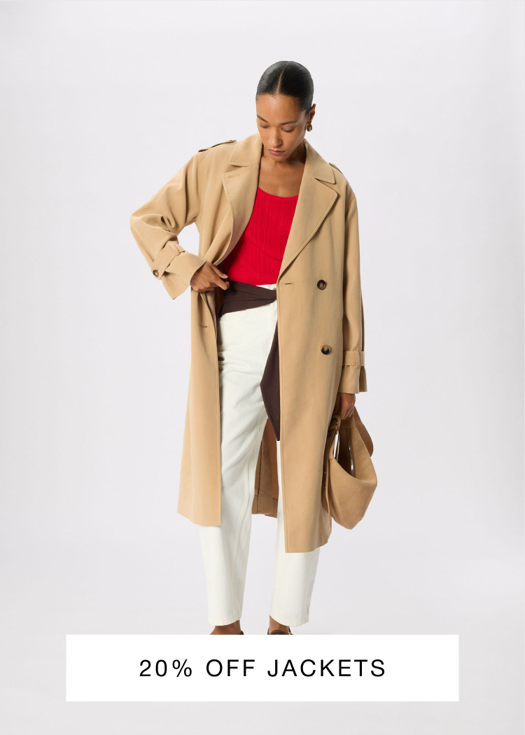 20% off jackets