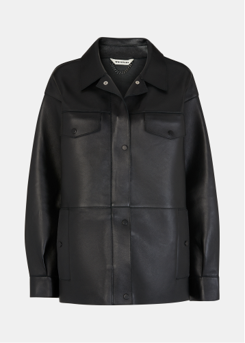 Clean Bonded Leather Jacket