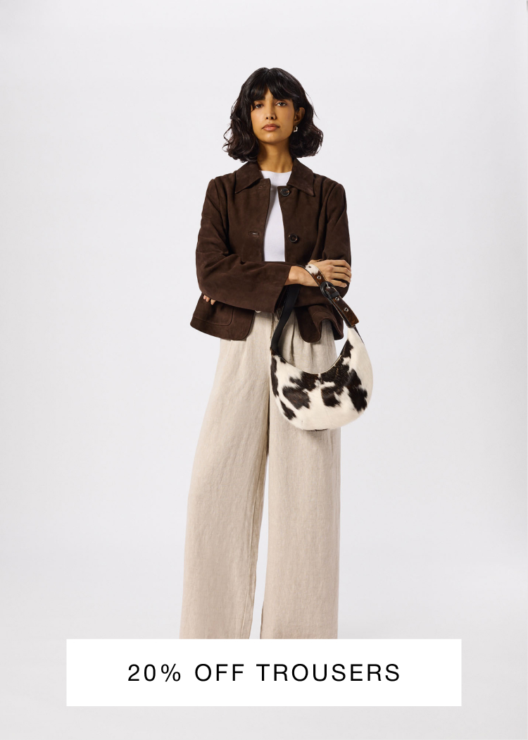 20% off trousers
