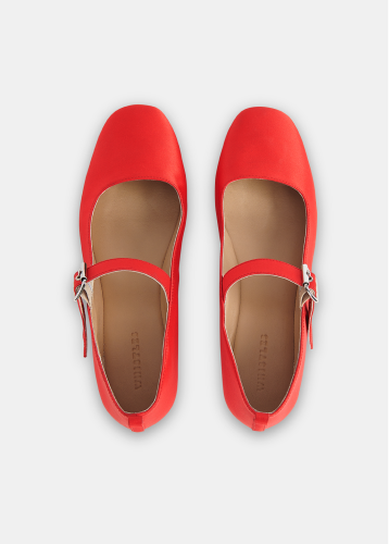 Elba Satin Ballet Pump