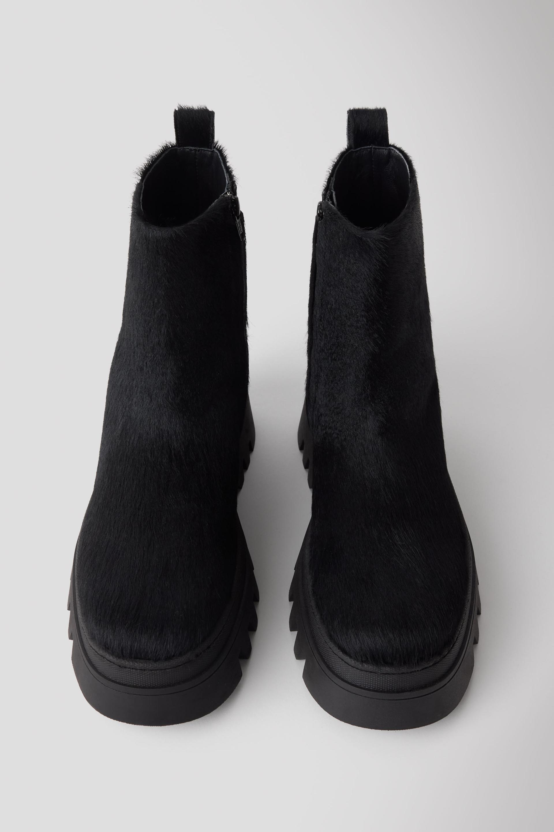 Black Hair-On Hatton Chelsea Boot