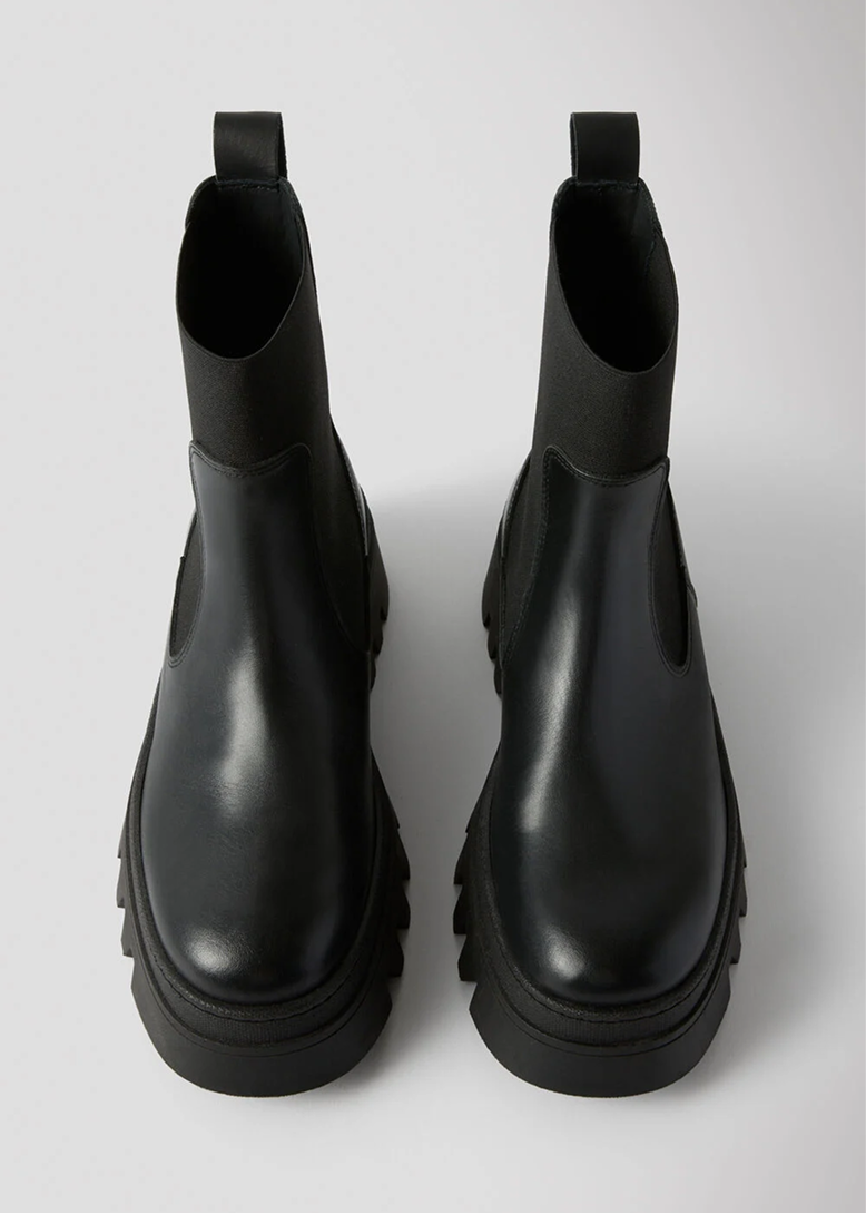Black Hatton Chunky Chelsea Boot