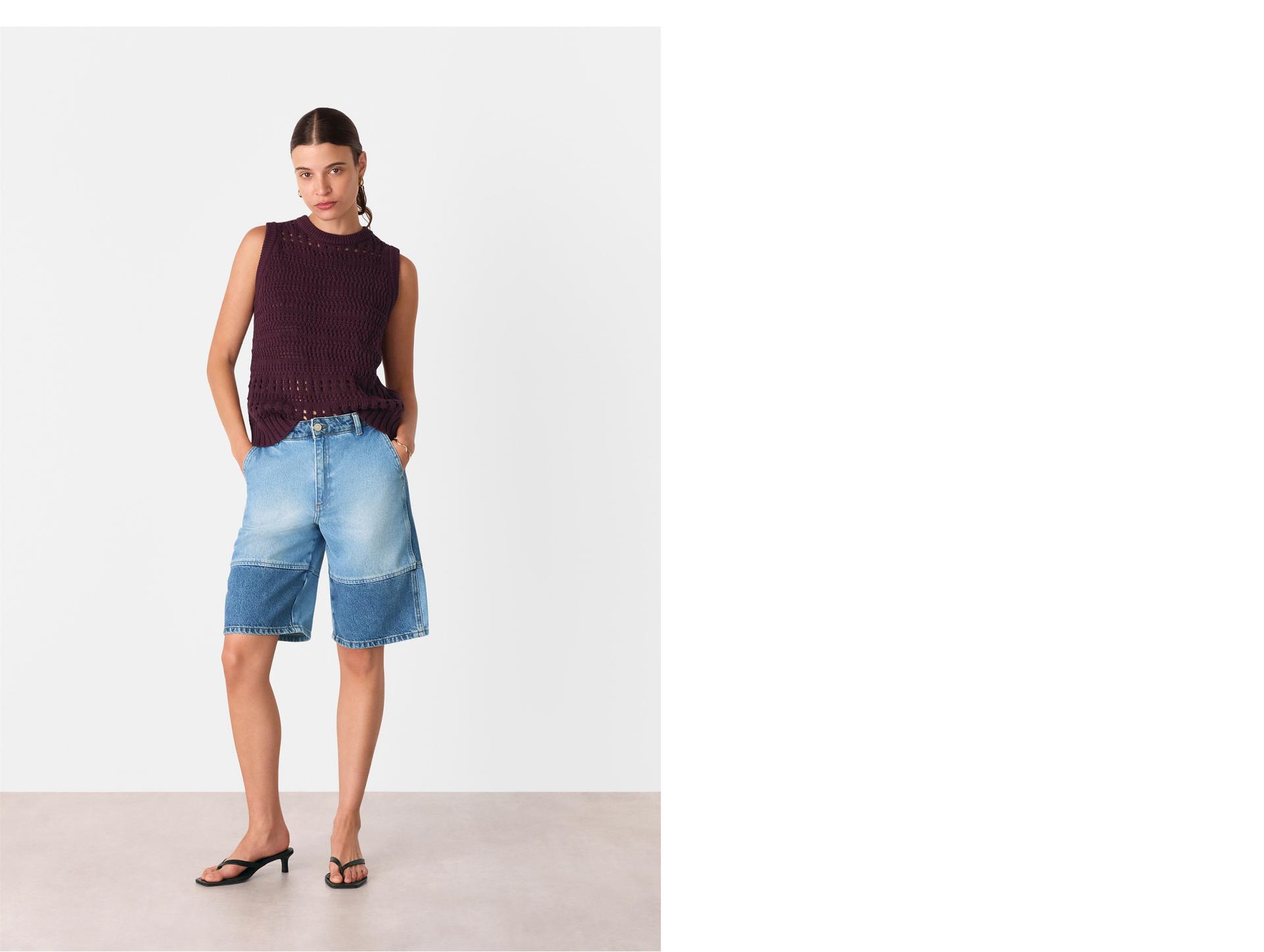 Patchwork Board Short