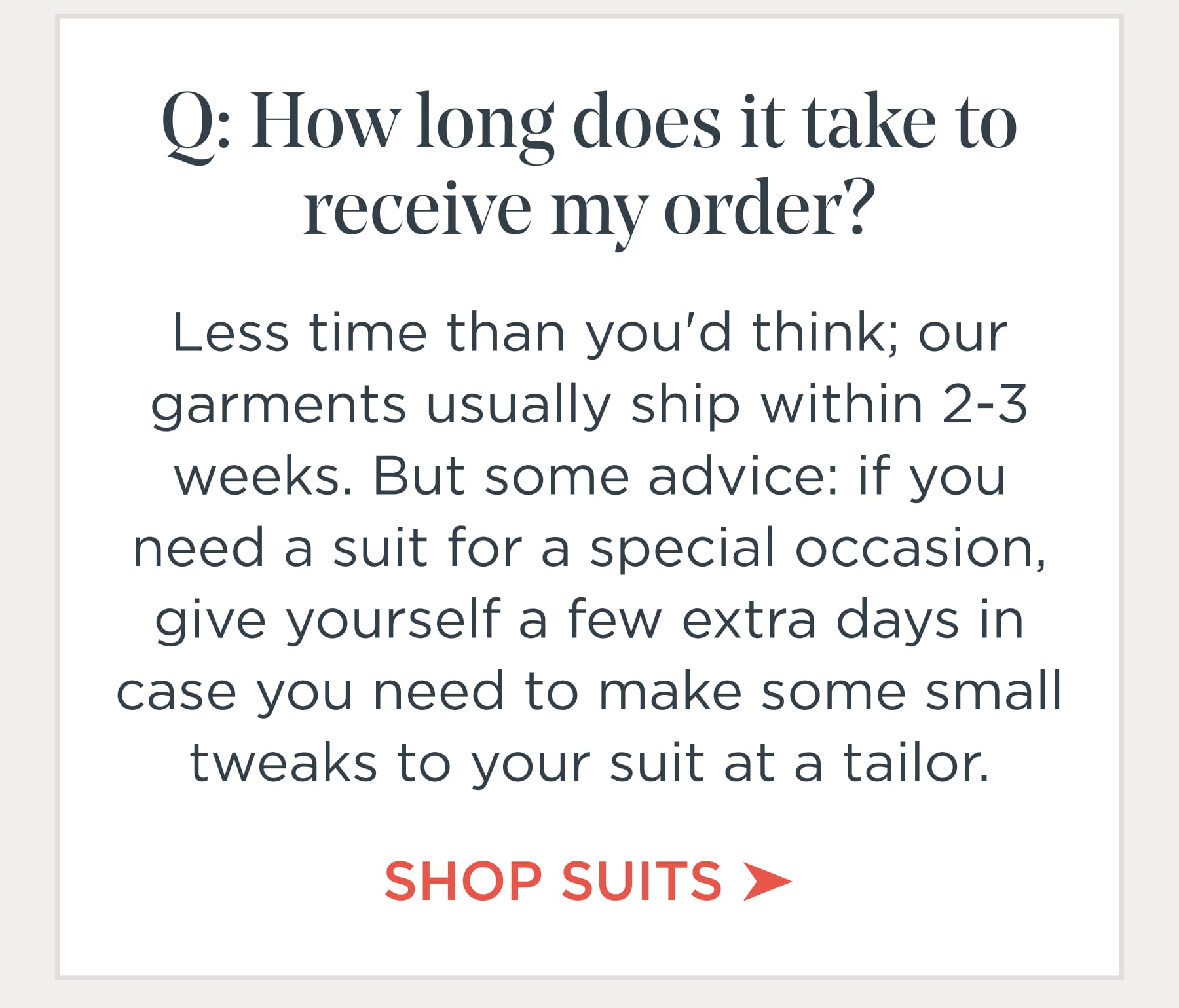Shop Suits