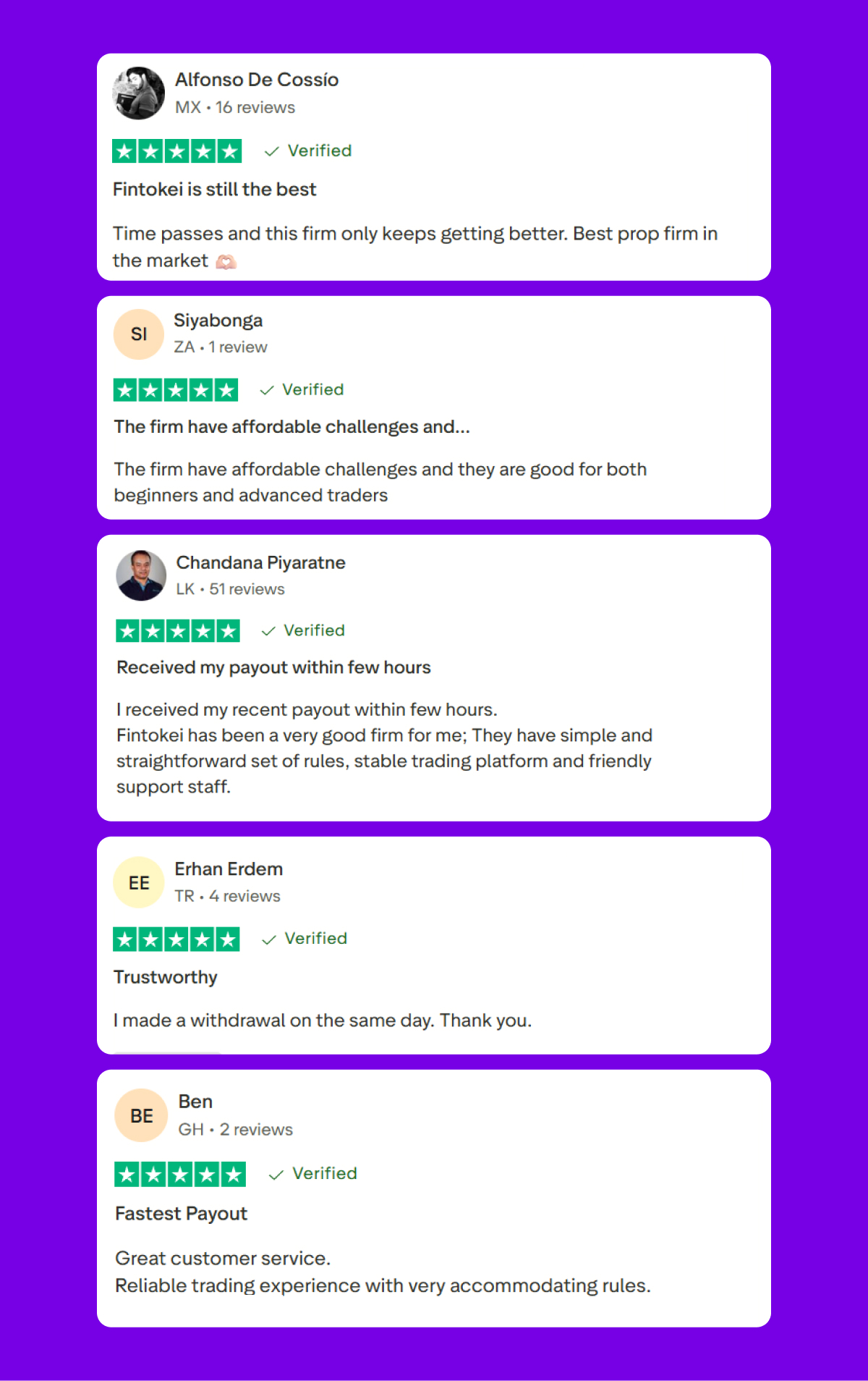 TrustPilot Fintokei