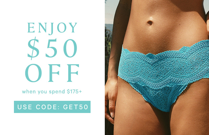 Enjoy $50 off when you spend $175+