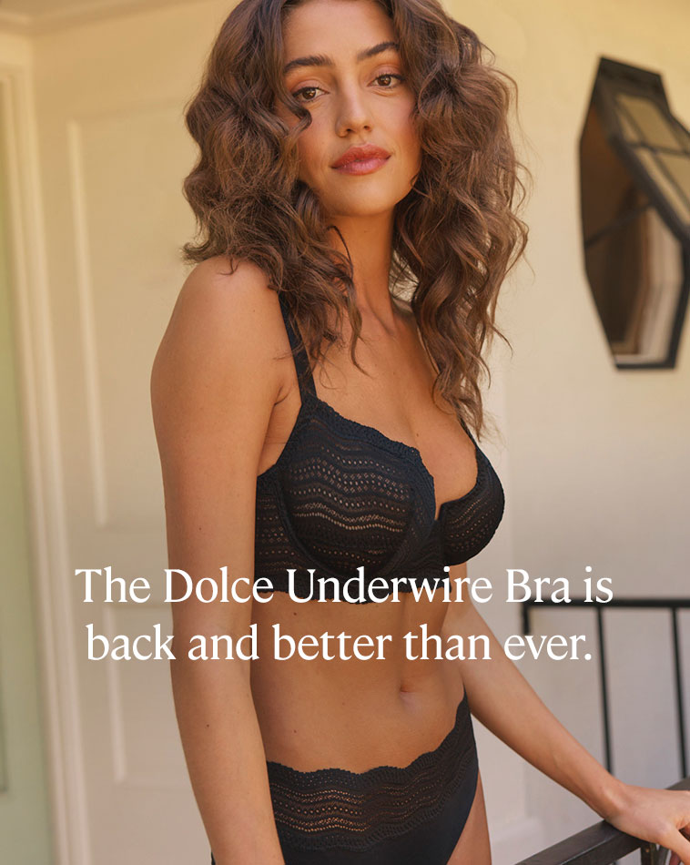 The Dolce Underwire Bra is back and better than ever