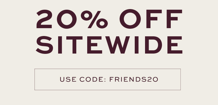 20% off sitewide