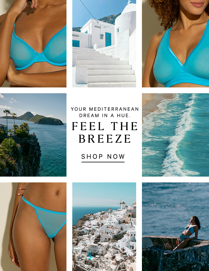 Your mediterranean dream in a hue. Feel the breeze.