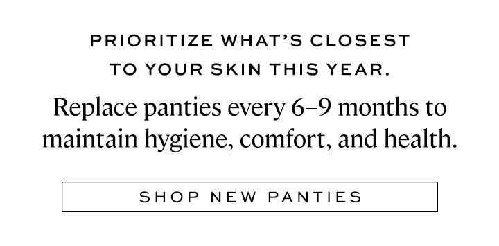 Prioritize what's closest to your skin this year