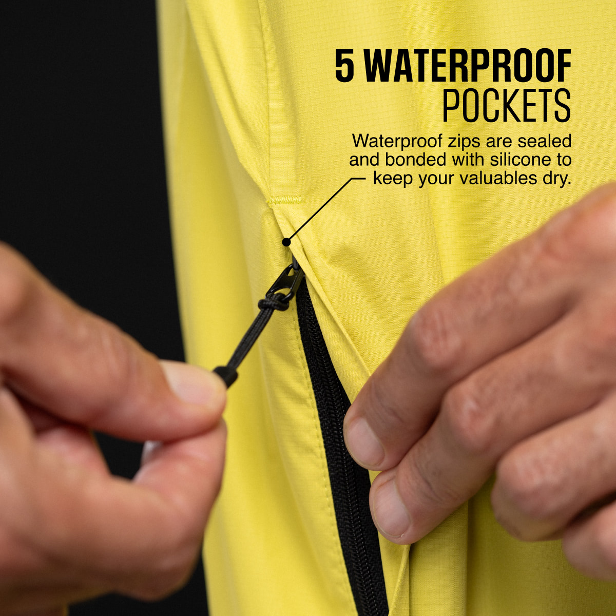 Heavy-Storm Waterproof Rain Jacket 2.0