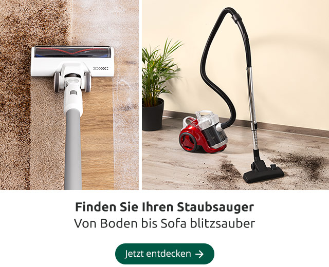 Finden Sie Ihren Staubsauger