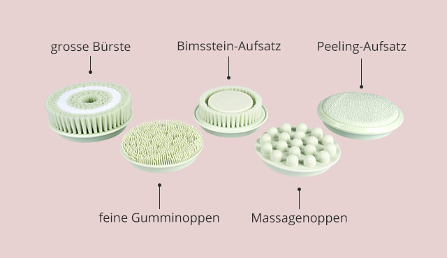 Elektrische Körperbürste