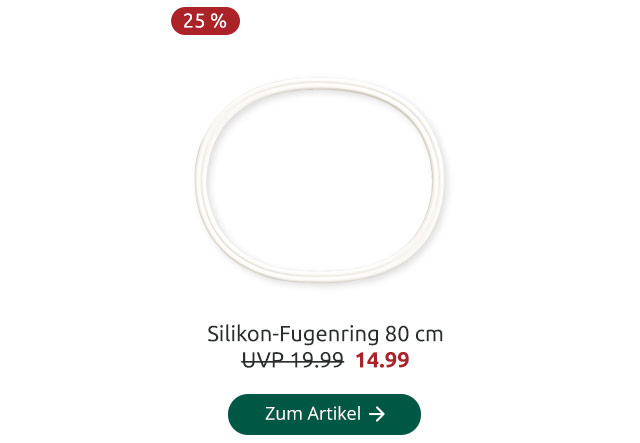 Silikon-Fugenring 80cm