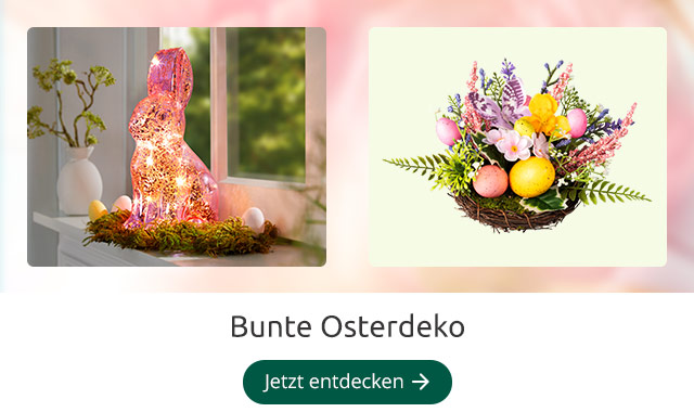 Bunte Osterdeko - jetzt entdecken