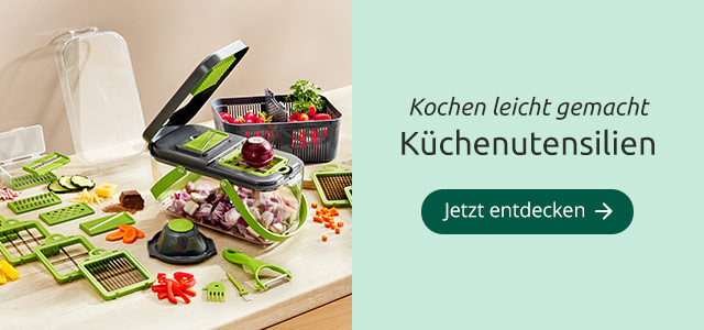 Kochen leicht gemacht - Küchenutensilien
