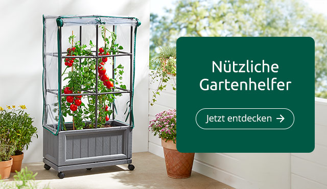 Nützliche Gartenhelfer