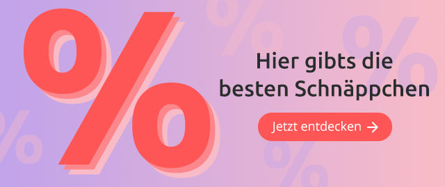 Hier gibt's die besten Schnäppchen 