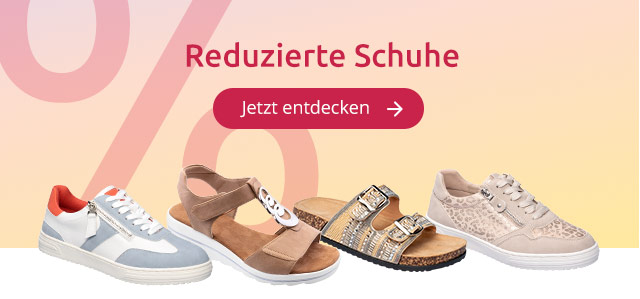 Reduzierte Schuhe