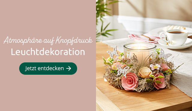 Leuchtdekoration