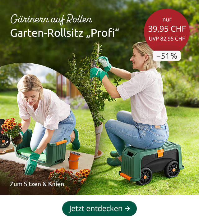 Gartenrollsitz