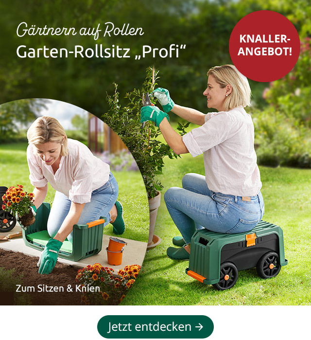 Gartenrollsitz