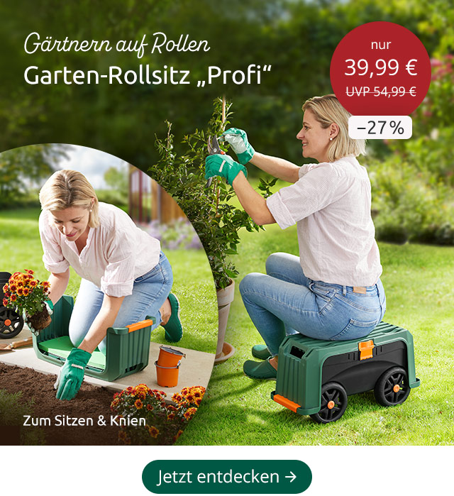 Gartenrollsitz