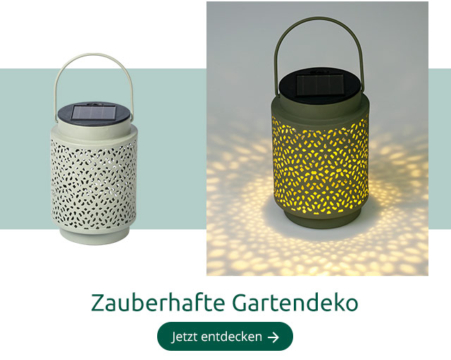 Zauberhafte Gartendeko