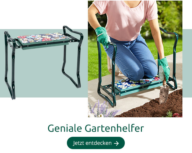 Geniale Gartenhelfer