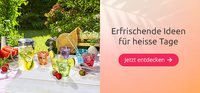 Erfrischende Ideen für den Sommer