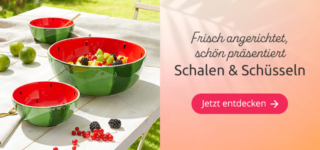 Schalen & Schüsseln