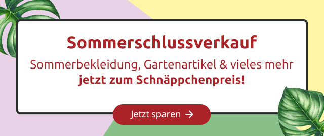Sommerschlussverkauf