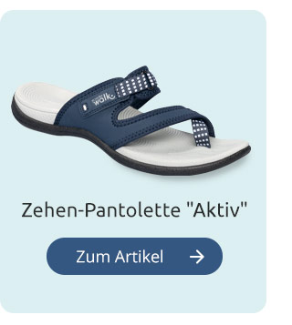 Zehen-Pantolette „Aktiv“