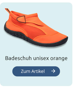 Badeschuh „unisex“ orange