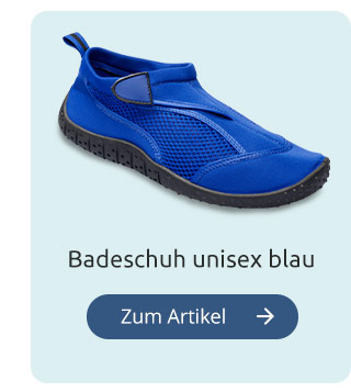 Badeschuh „unisex“ blau