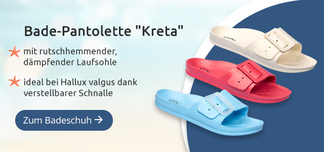 Bade-Pantolette „Kreta“