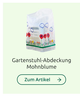 Gartenstuhl-Abdeckung Mohnblume
