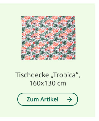 Tischdecke „Tropica“, 160x130 cm