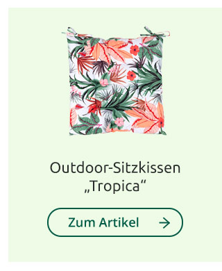 Outdoor-Sitzkissen „Tropica“