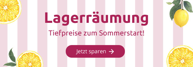 Große Lagerräumung