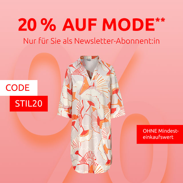 20% auf Mode