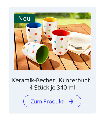 Keramikbecher