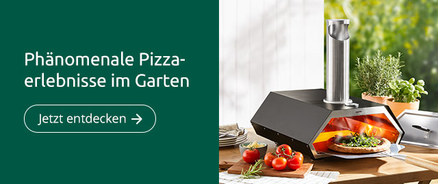 Pizzaerlebnisse im Garten