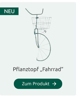 Pflanztopf „Fahrrad“, 1 Stück