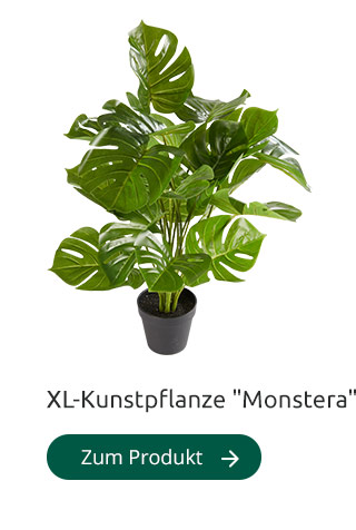 XL-Kunstpflanze ''Monstera''