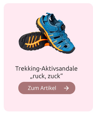 Trekking-Aktivsandale „ruck, zuck“