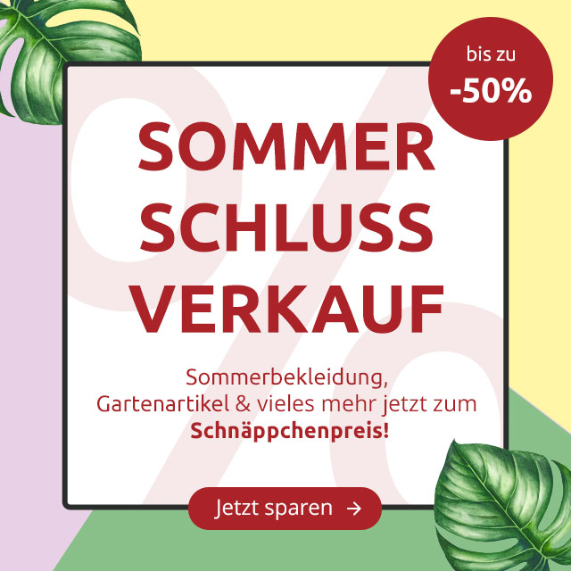 Sommerschlussverkauf
